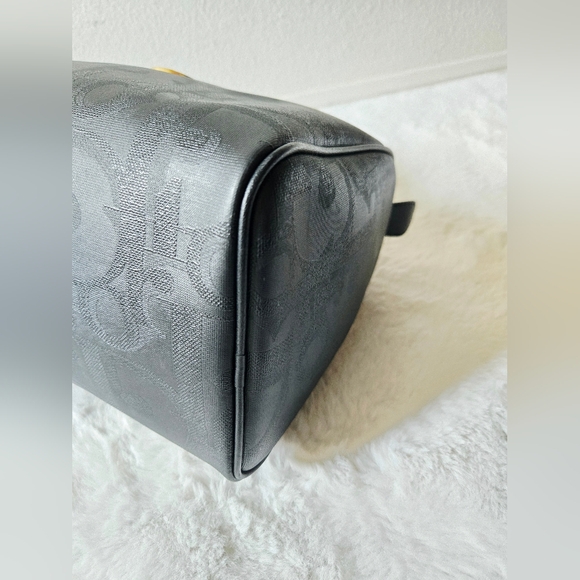 Christian Dior Black Oblique Trotter Boston Bag - Picture 11 of 16